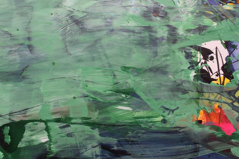Original Street Art Abstract Painting by Daniela Schweinsberg