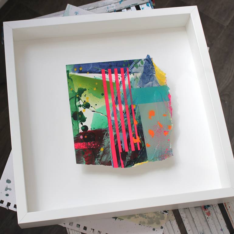Original Abstract Patterns Painting by Daniela Schweinsberg