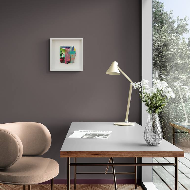 Original Abstract Patterns Painting by Daniela Schweinsberg