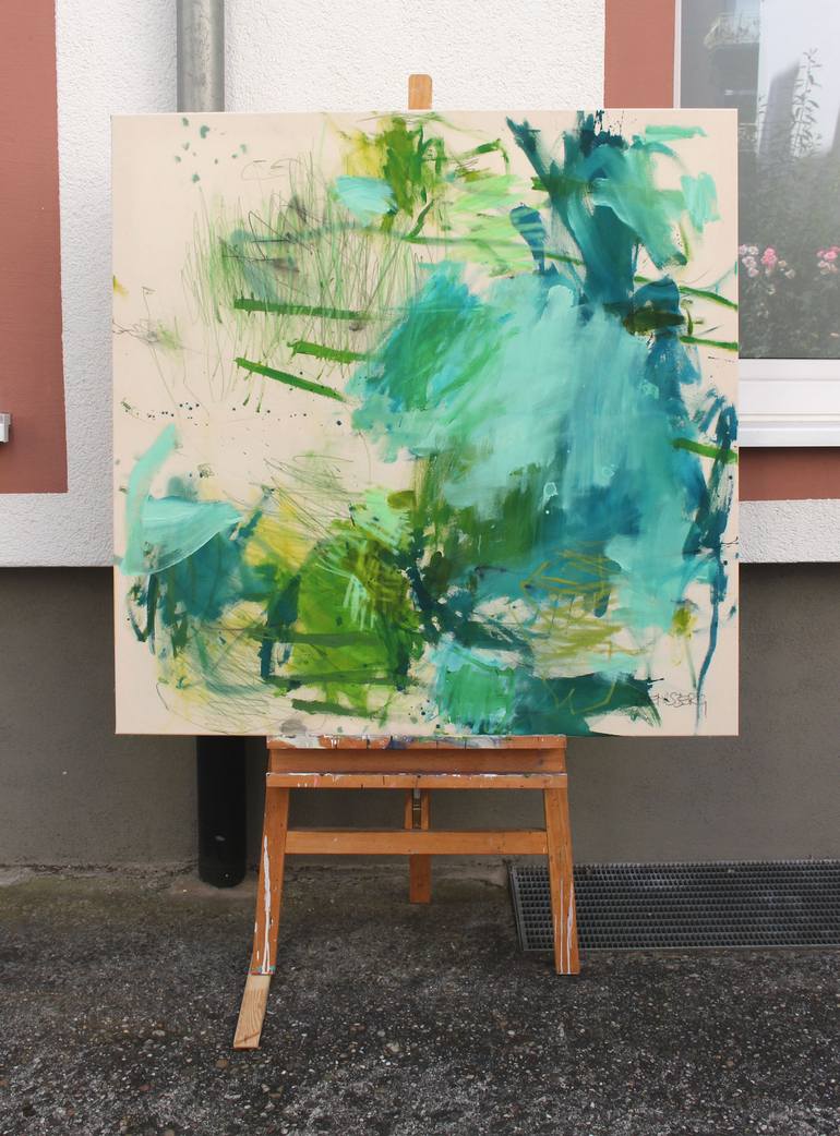 Original Abstract Nature Painting by Daniela Schweinsberg