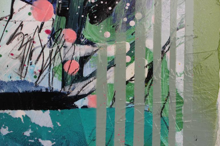 Original Abstract Expressionism Abstract Painting by Daniela Schweinsberg