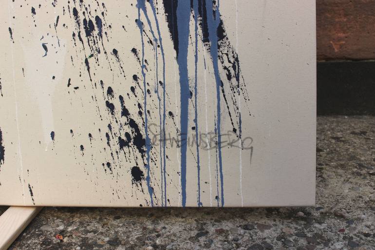 Original Abstract Expressionism Abstract Painting by Daniela Schweinsberg