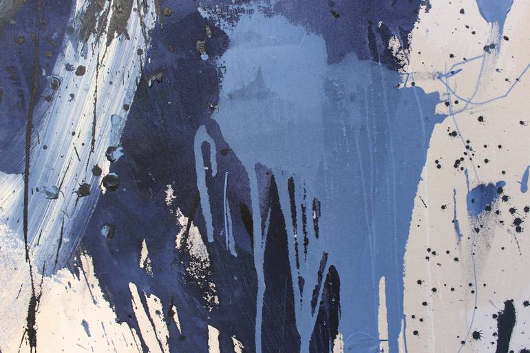 Original Abstract Expressionism Abstract Painting by Daniela Schweinsberg