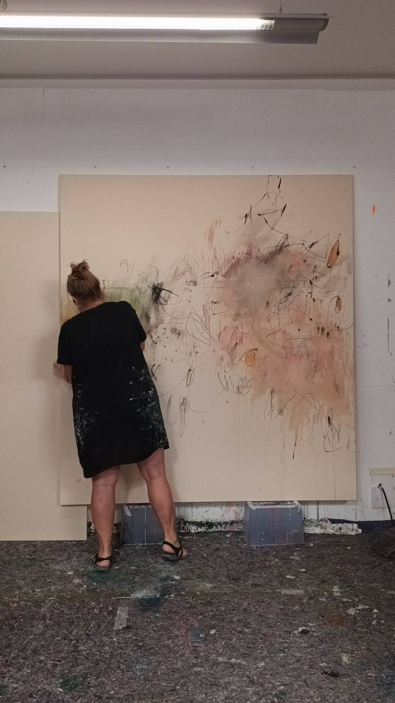 Original Contemporary Abstract Painting by Daniela Schweinsberg