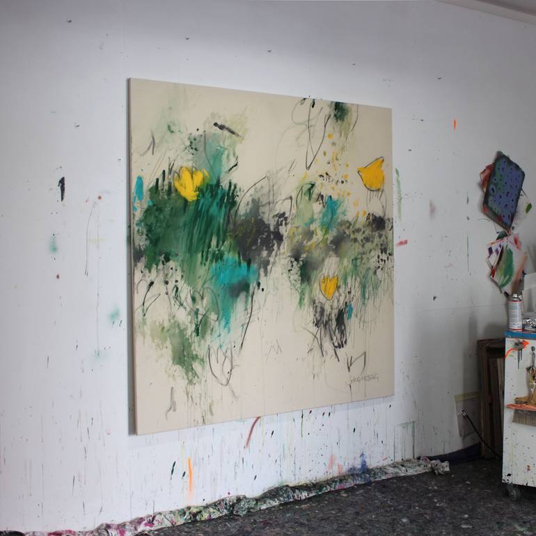 Original Contemporary Abstract Painting by Daniela Schweinsberg