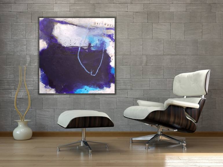 Original Abstract Expressionism Abstract Painting by Daniela Schweinsberg