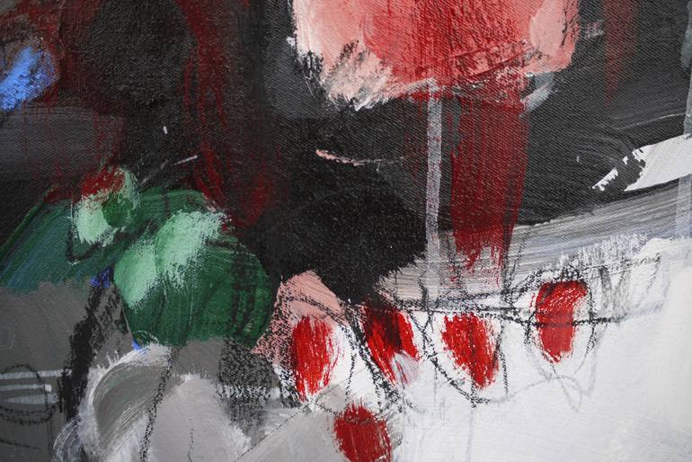 Original Abstract Expressionism Abstract Painting by Daniela Schweinsberg