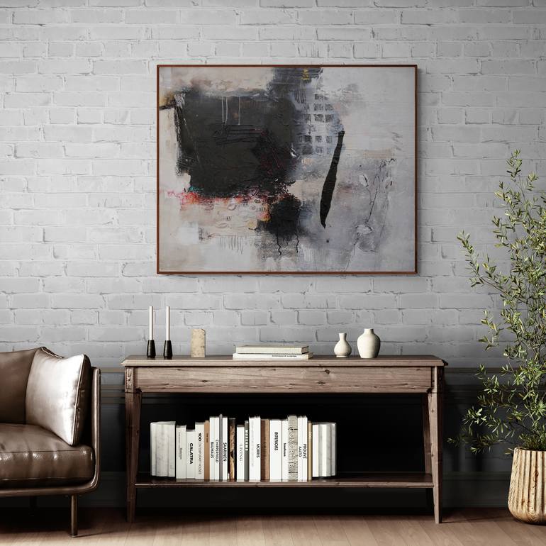 Original Abstract Expressionism Abstract Painting by Daniela Schweinsberg
