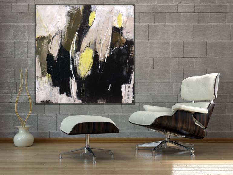 Original Abstract Expressionism Abstract Painting by Daniela Schweinsberg