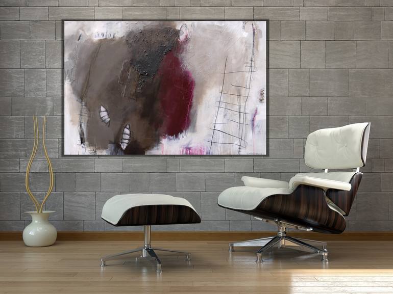 Original Abstract Expressionism Abstract Painting by Daniela Schweinsberg