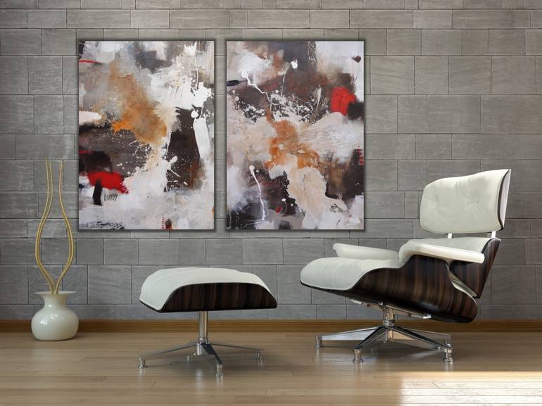 Original Abstract Painting by Daniela Schweinsberg