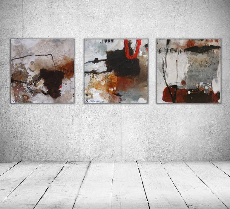 Original Abstract Painting by Daniela Schweinsberg