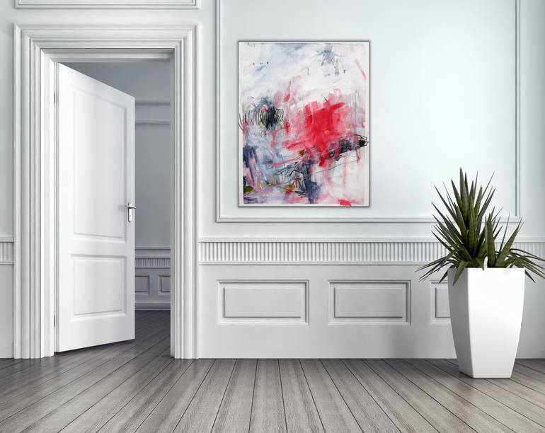 Original Abstract Expressionism Abstract Painting by Daniela Schweinsberg