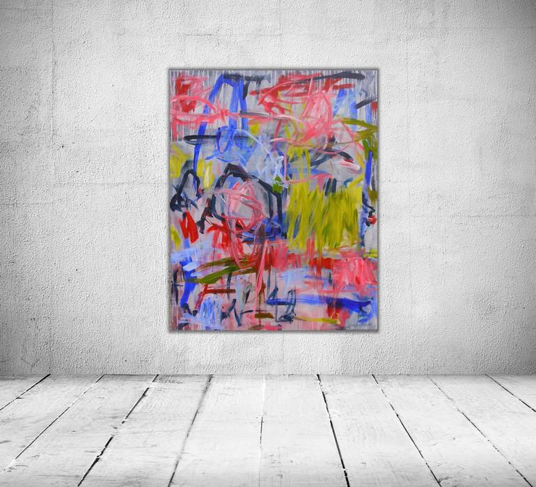 Original Abstract Landscape Painting by Daniela Schweinsberg