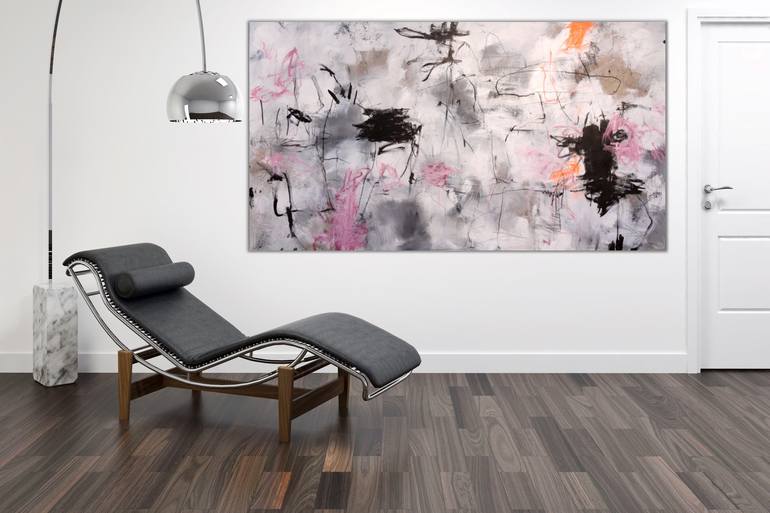 Original Abstract Expressionism Abstract Painting by Daniela Schweinsberg