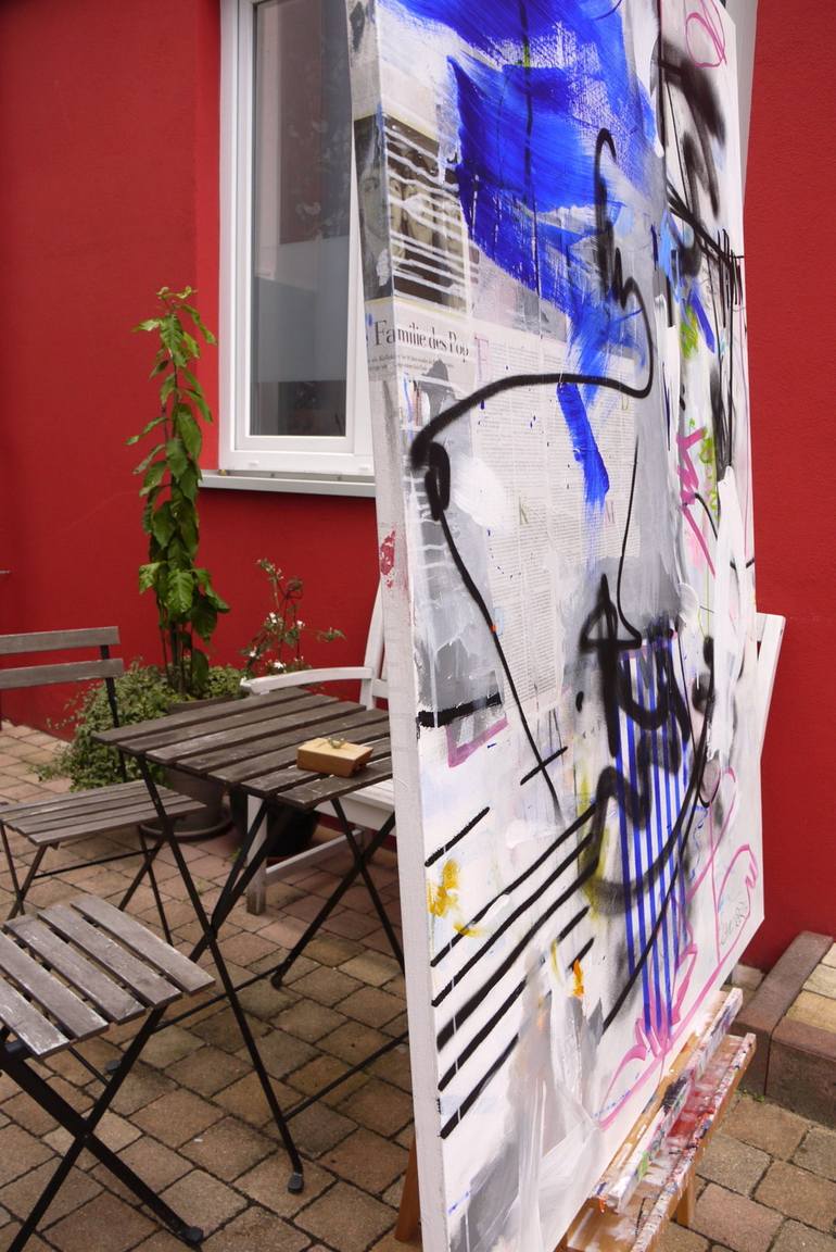 Original Graffiti Painting by Daniela Schweinsberg