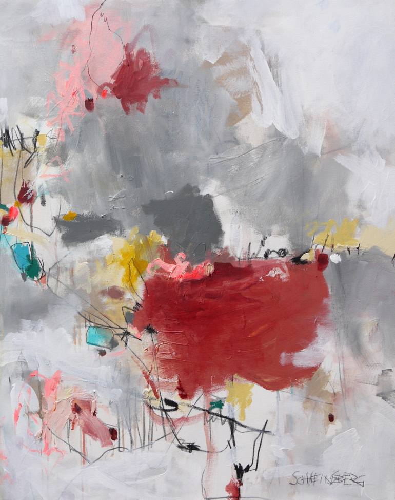 New Dawn Painting by Daniela Schweinsberg | Saatchi Art