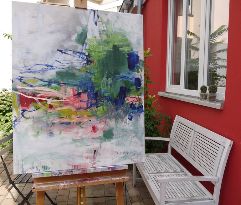 Original Abstract Painting by Daniela Schweinsberg