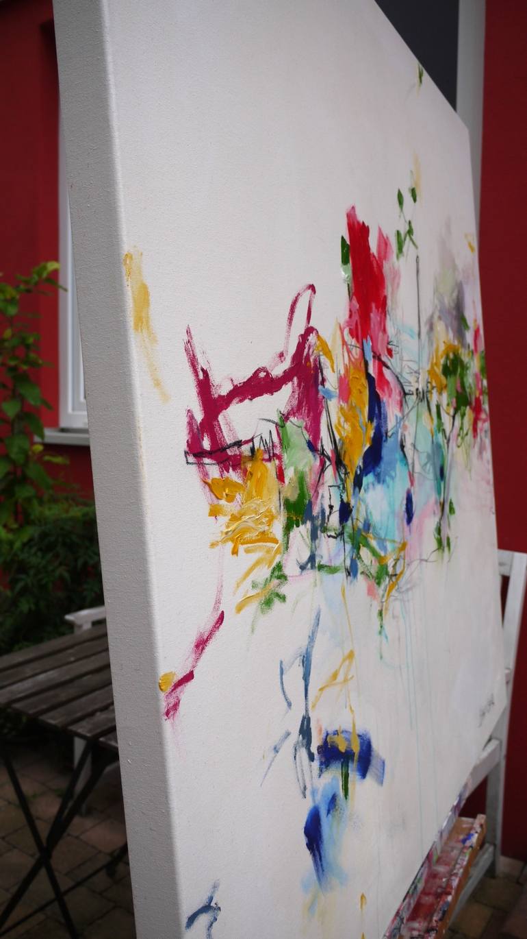 Original Fine Art Abstract Painting by Daniela Schweinsberg