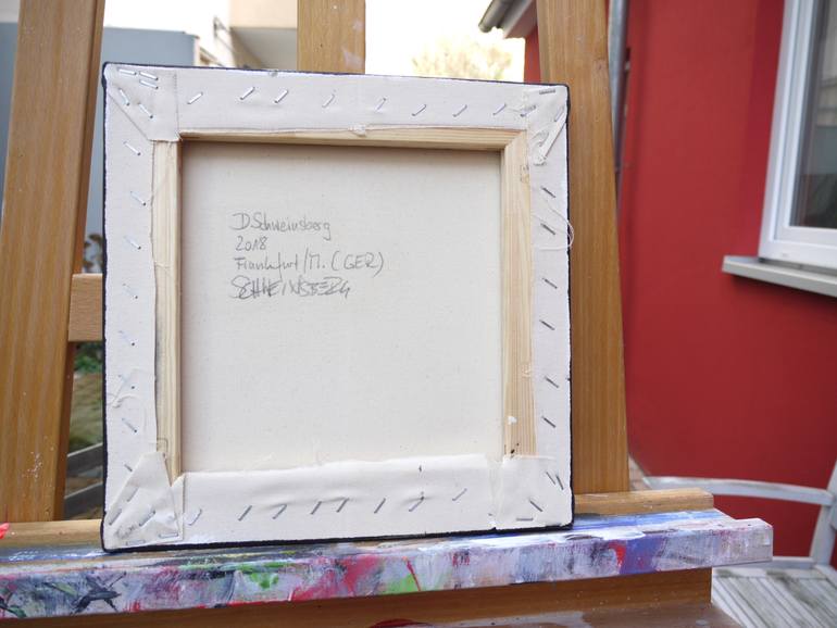 Original Abstract Expressionism Abstract Painting by Daniela Schweinsberg