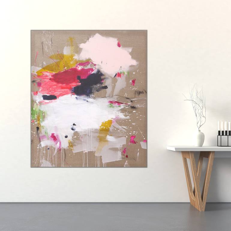 Original Abstract Expressionism Abstract Painting by Daniela Schweinsberg