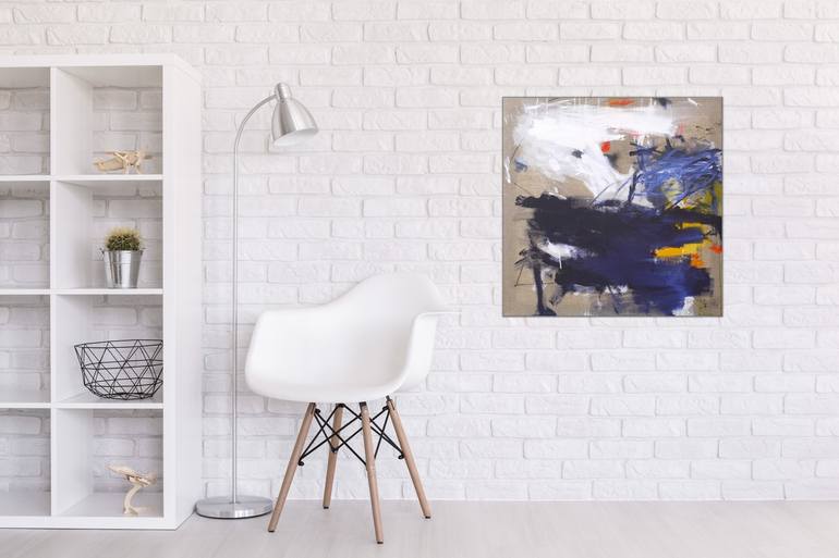 Original Abstract Expressionism Abstract Painting by Daniela Schweinsberg