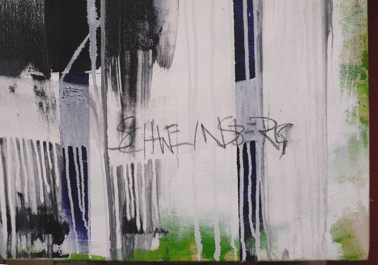 Original Abstract Expressionism Abstract Painting by Daniela Schweinsberg