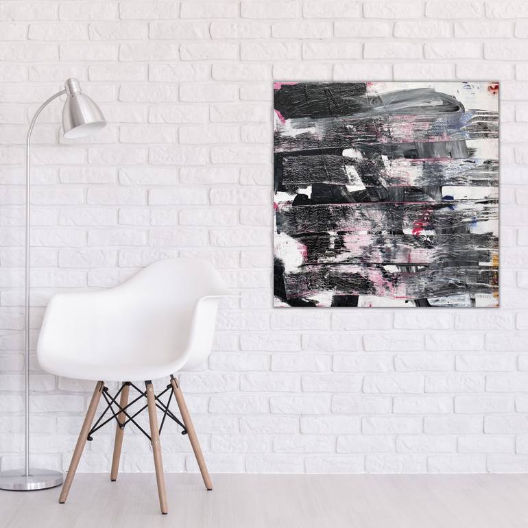 Original Abstract Expressionism Abstract Painting by Daniela Schweinsberg