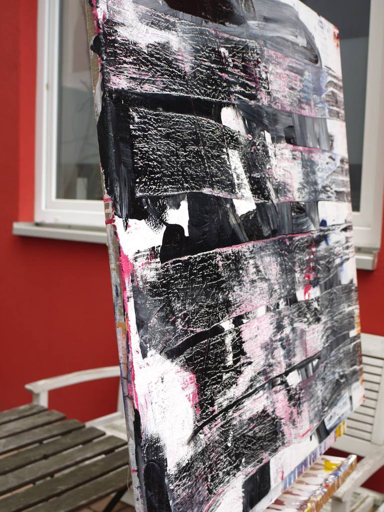 Original Abstract Expressionism Abstract Painting by Daniela Schweinsberg