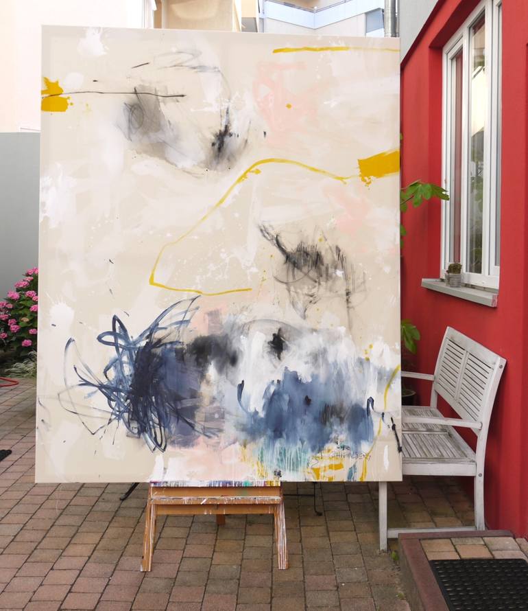 Original Abstract Painting by Daniela Schweinsberg