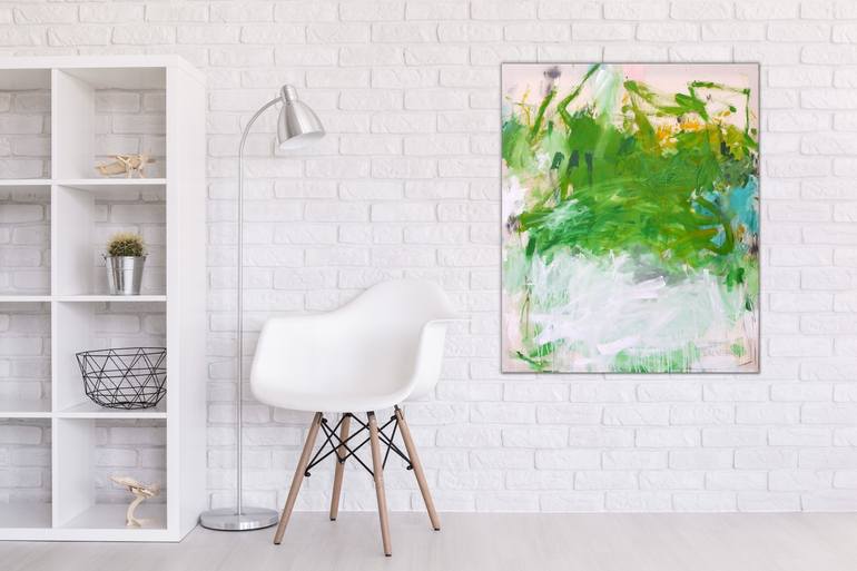 Original Abstract Expressionism Abstract Painting by Daniela Schweinsberg