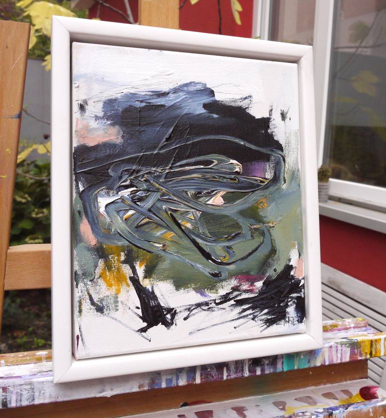 Original Abstract Expressionism Abstract Painting by Daniela Schweinsberg