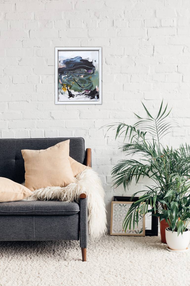 Original Abstract Expressionism Abstract Painting by Daniela Schweinsberg