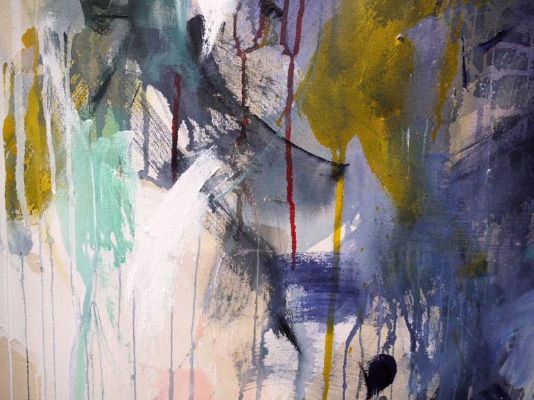 Original Abstract Expressionism Abstract Painting by Daniela Schweinsberg