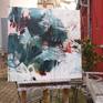 In daylight in the studio courtyard