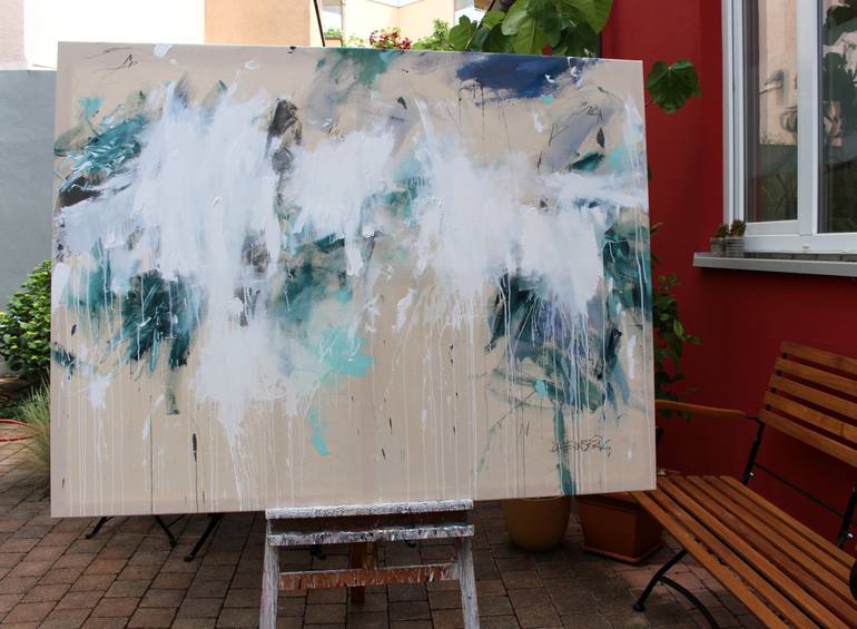 Original Abstract Painting by Daniela Schweinsberg