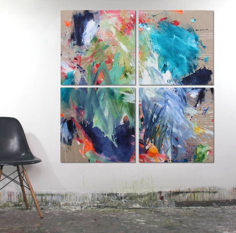 Original Abstract Painting by Daniela Schweinsberg