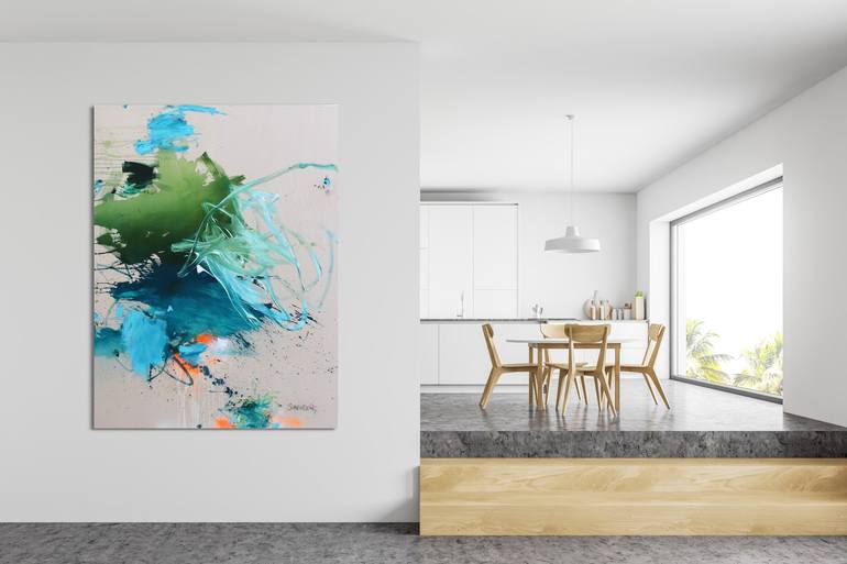 Original Abstract Painting by Daniela Schweinsberg