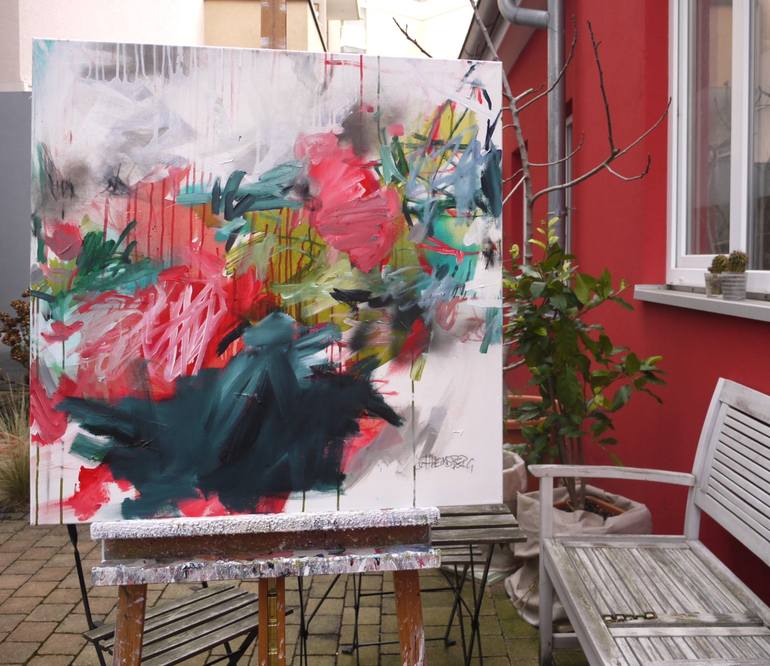 Original Abstract Painting by Daniela Schweinsberg