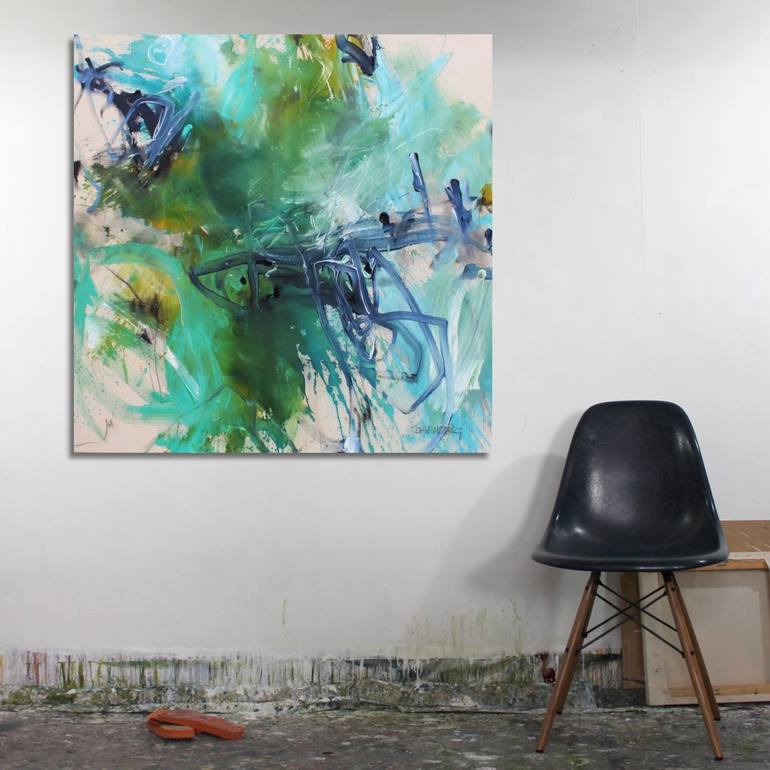 Original Abstract Painting by Daniela Schweinsberg