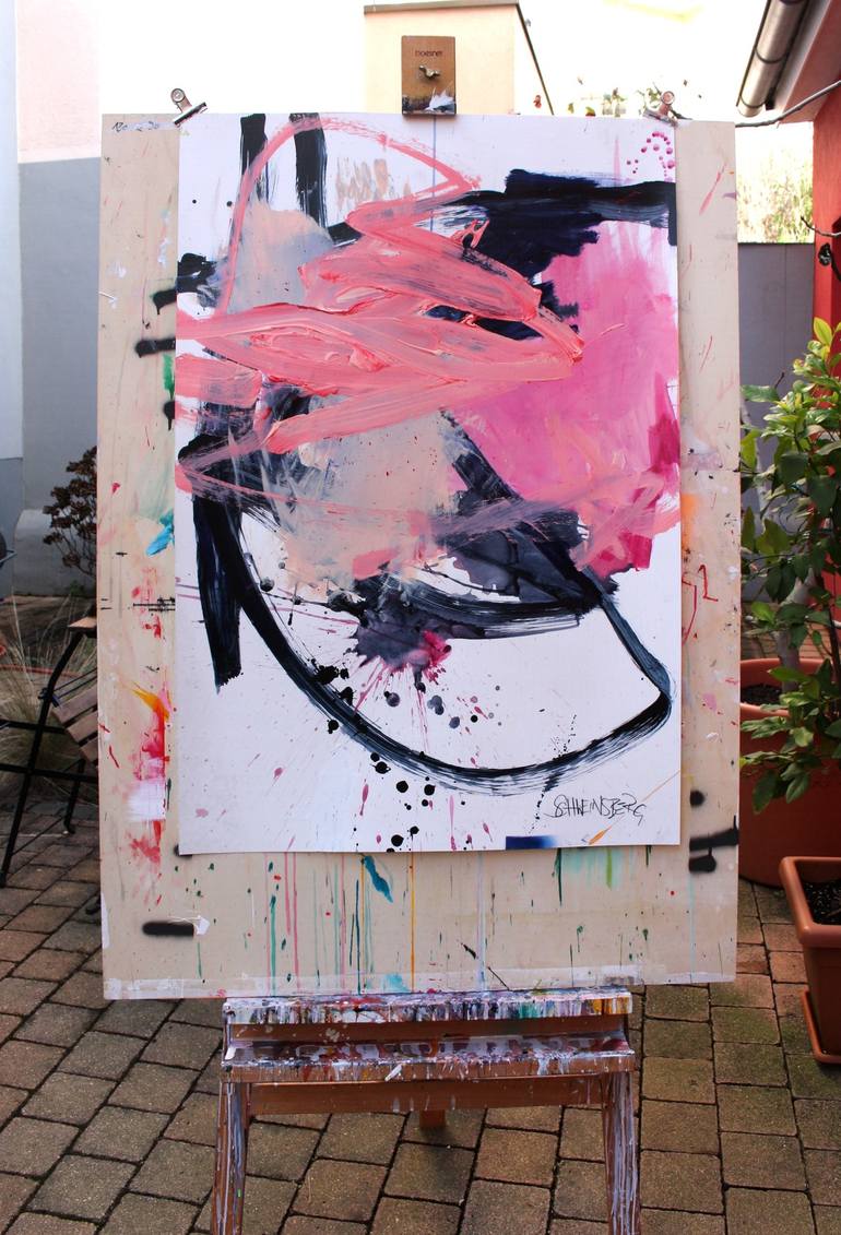 Original Abstract Painting by Daniela Schweinsberg