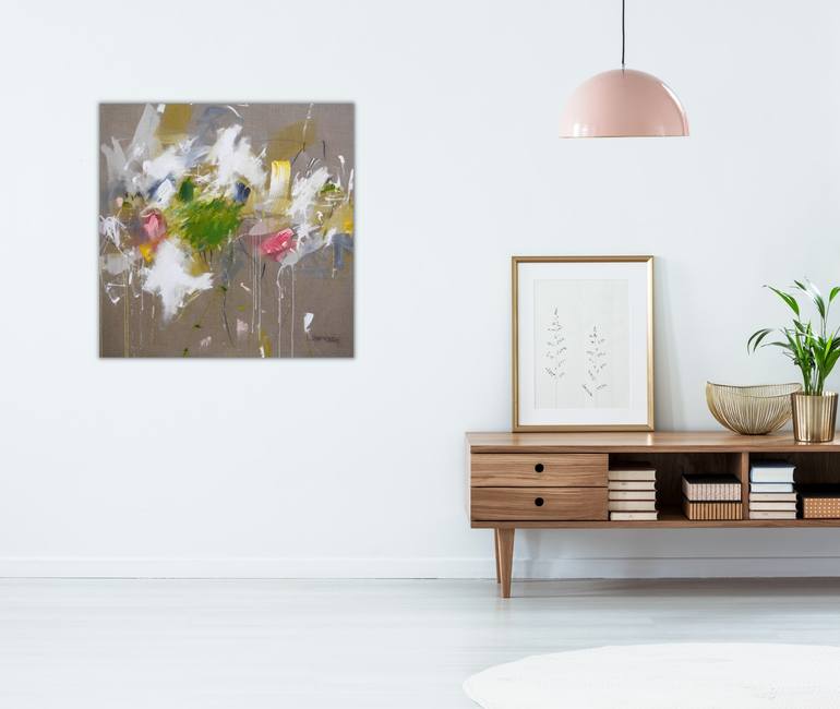 Original Abstract Expressionism Abstract Painting by Daniela Schweinsberg