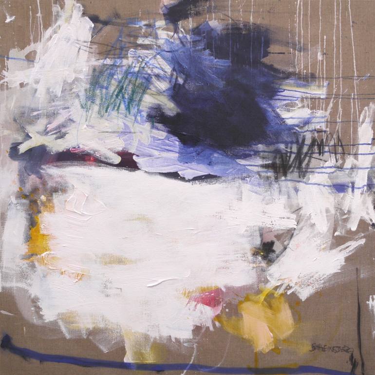 Original Abstract Expressionism Abstract Paintings by Daniela Schweinsberg