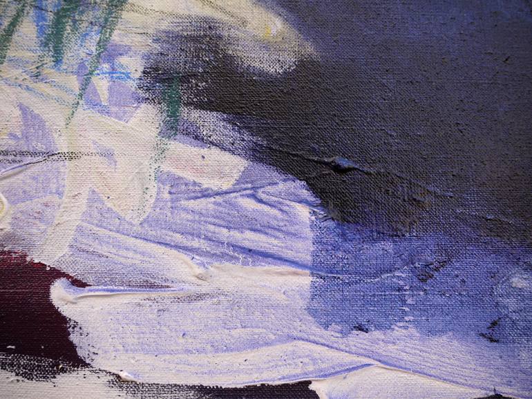 Original Abstract Expressionism Abstract Painting by Daniela Schweinsberg