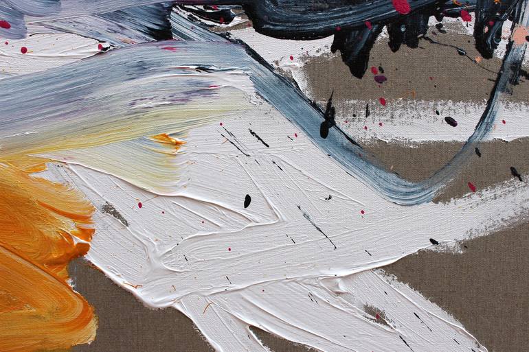 Original Abstract Expressionism Abstract Painting by Daniela Schweinsberg