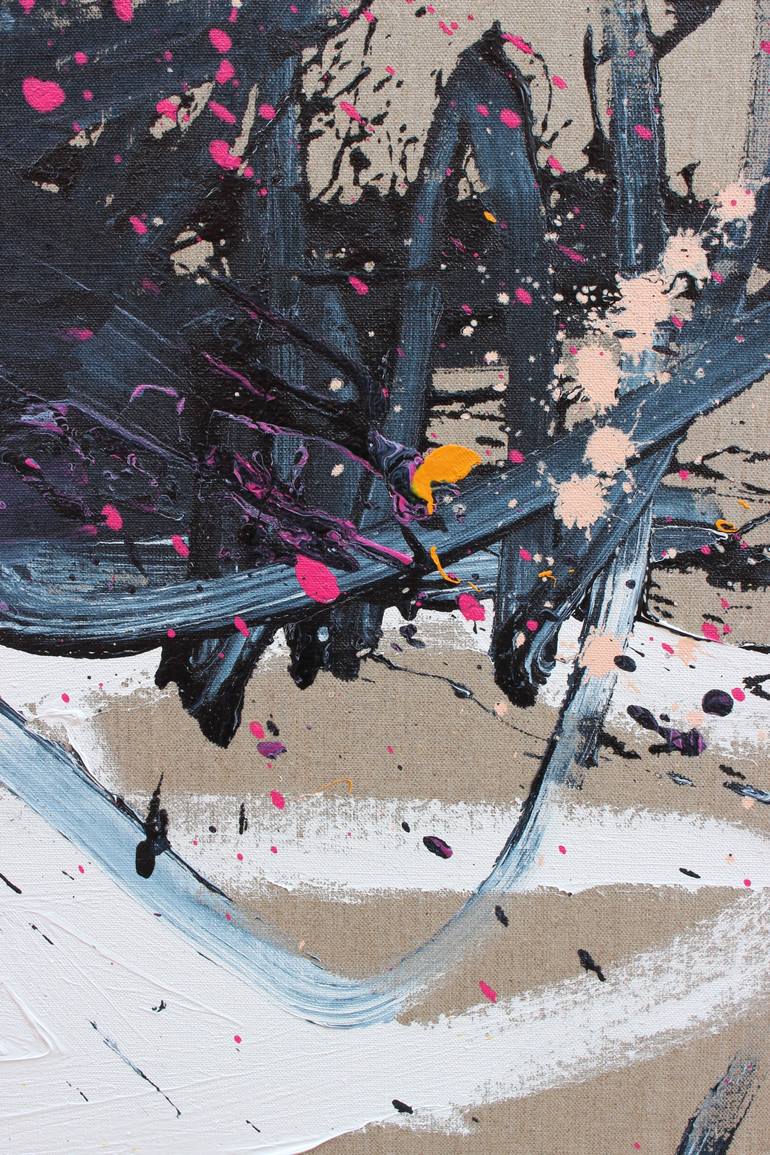 Original Abstract Expressionism Abstract Painting by Daniela Schweinsberg