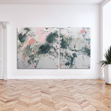 Original Abstract Expressionism Abstract Paintings by Daniela Schweinsberg