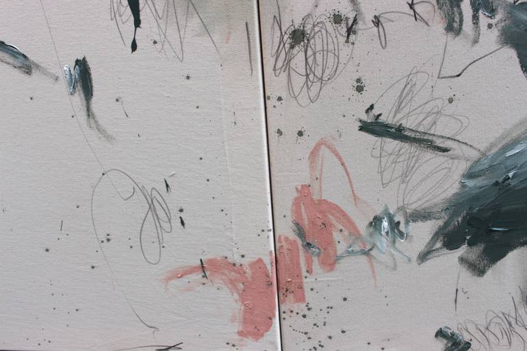 Original Abstract Expressionism Abstract Painting by Daniela Schweinsberg