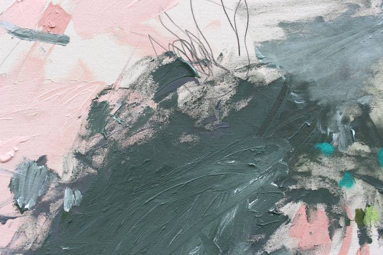Original Abstract Expressionism Abstract Painting by Daniela Schweinsberg