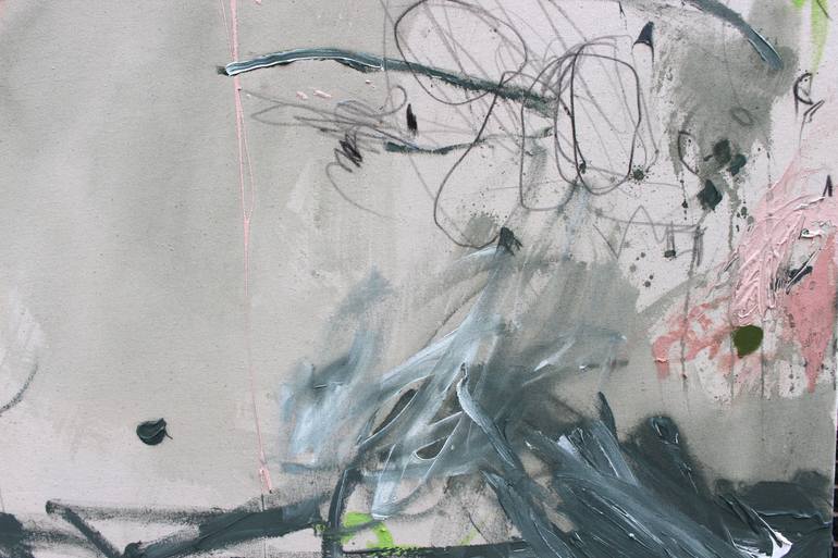 Original Abstract Expressionism Abstract Painting by Daniela Schweinsberg